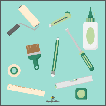Imagen 3 del artículo "Cómo fabricar un juego de tiras de fracciones" Imagen de de unas herramientas que sirve para ilustrar el artículo "Cómo fabricar un juego de tiras de fracciones"